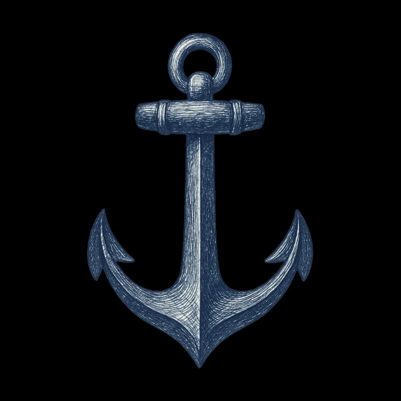 Nautical Anchor Illustration