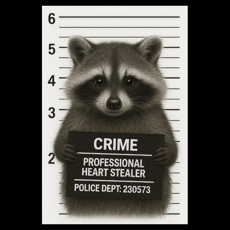 Raton laveur – vol de cœur avec un système