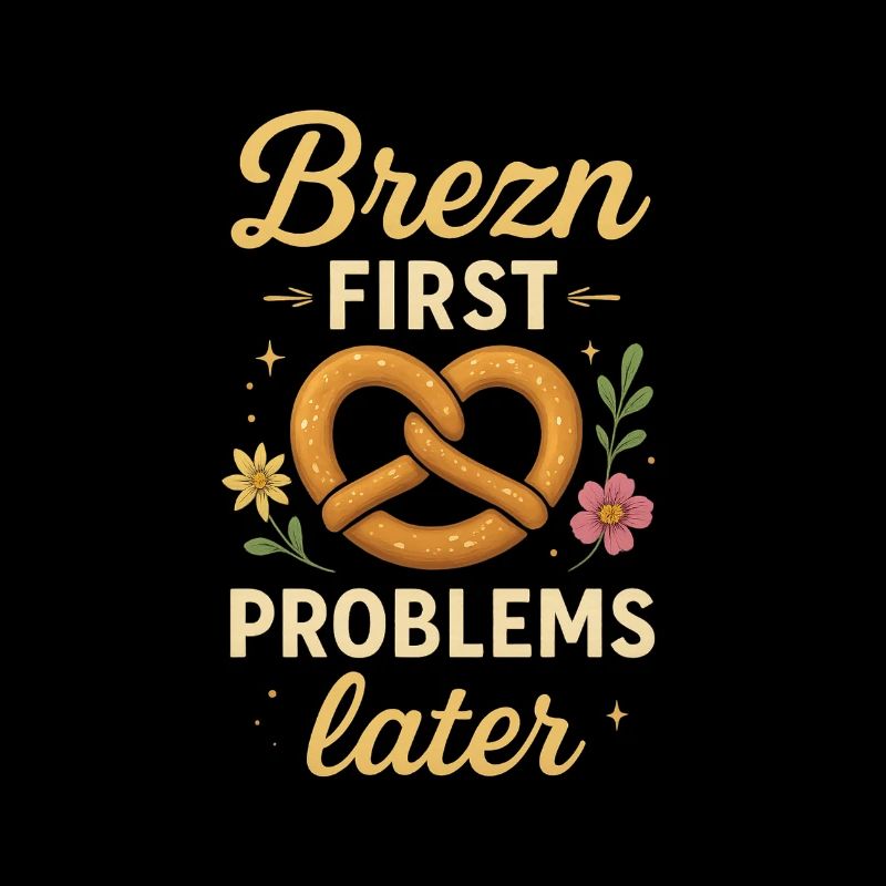 Brezn_first _Problems_later_Lustiges_Party_Shir