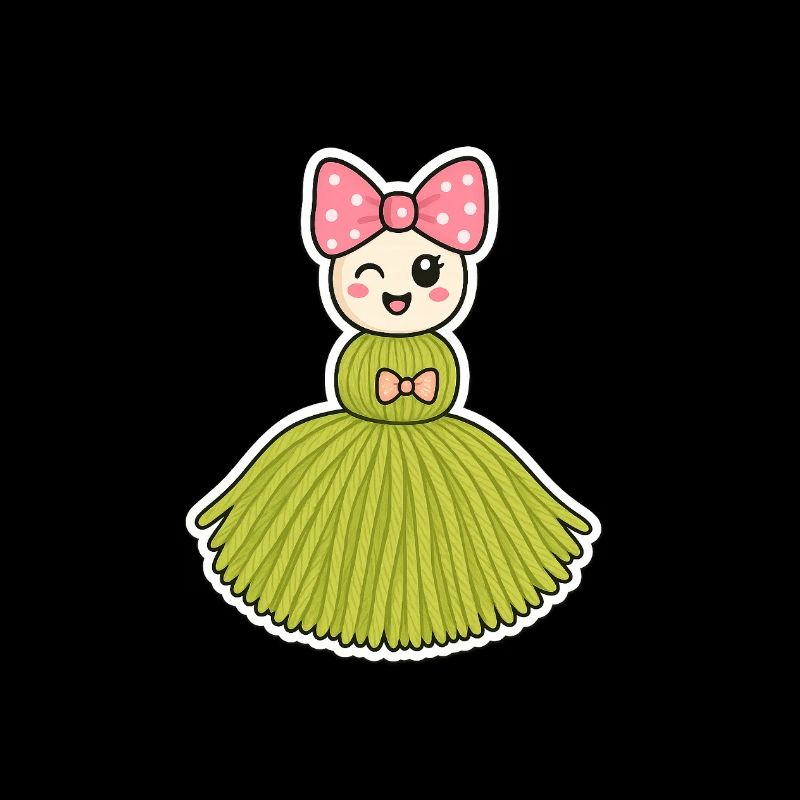 Tassel doll Stella