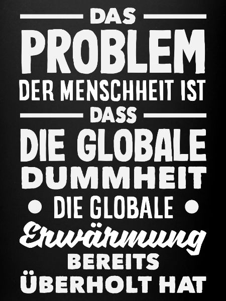 Global stupidity beats warming