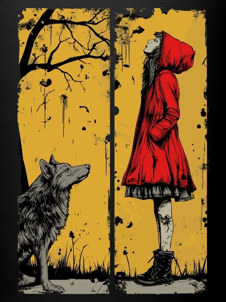 Rotkäppchen und der Wolf