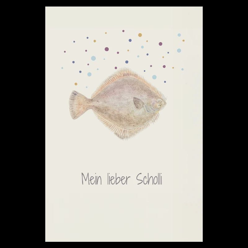 Mon cher Scholli fish design