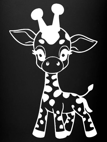 Giraffe baby giraffe