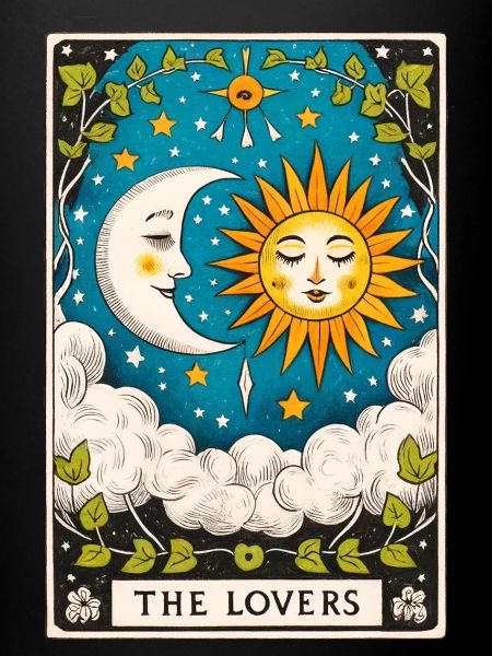 Lovers Tarot Sun Moon