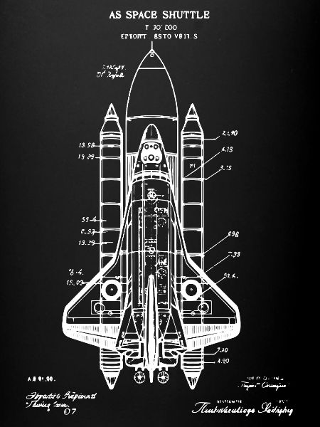 Plan de la navette spatiale