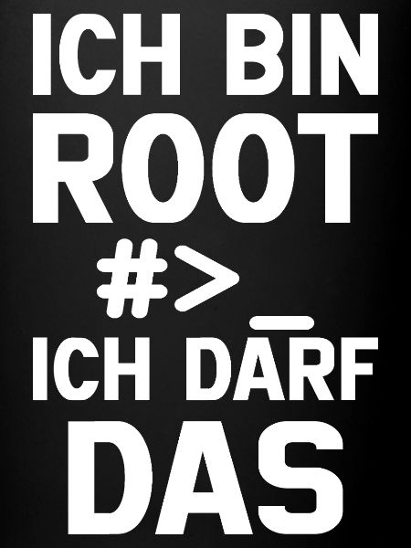 Je suis Root – Sans permission