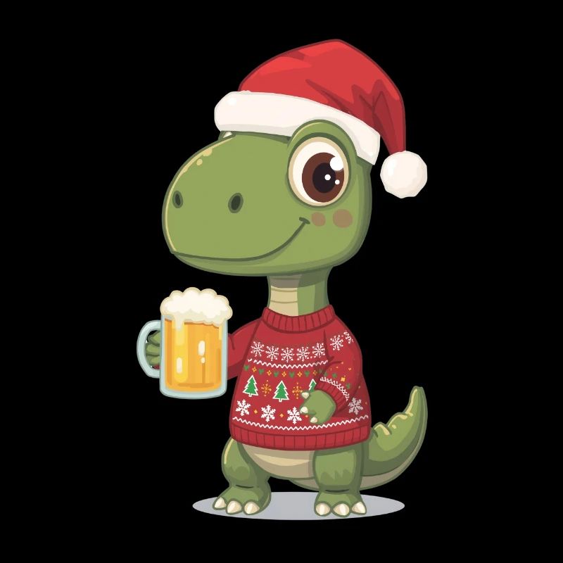 Dino Weihnachts-Festpullover