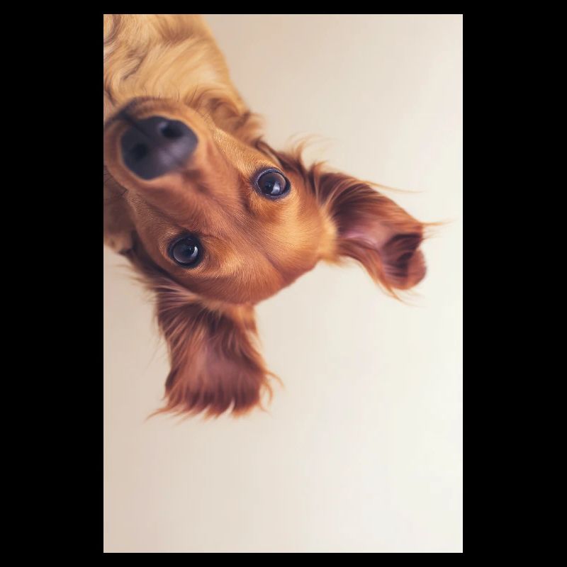 Curious Pup Portrait