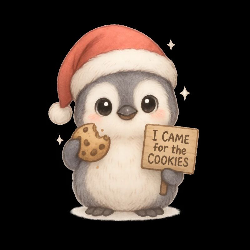 Biscuits de Noël Pingouins