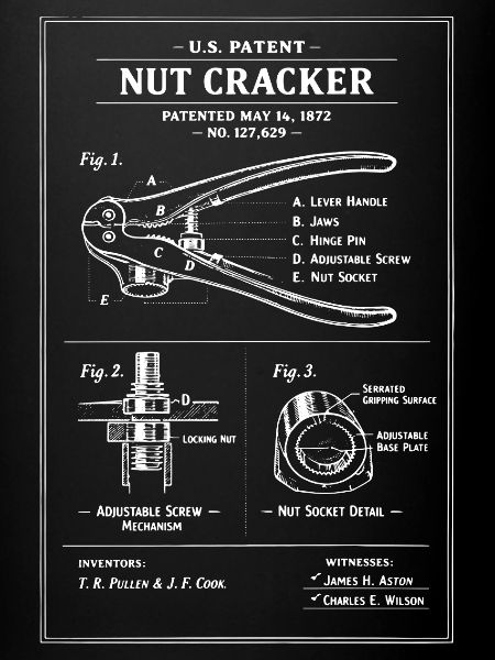 Patent Nutcracker Blueprint