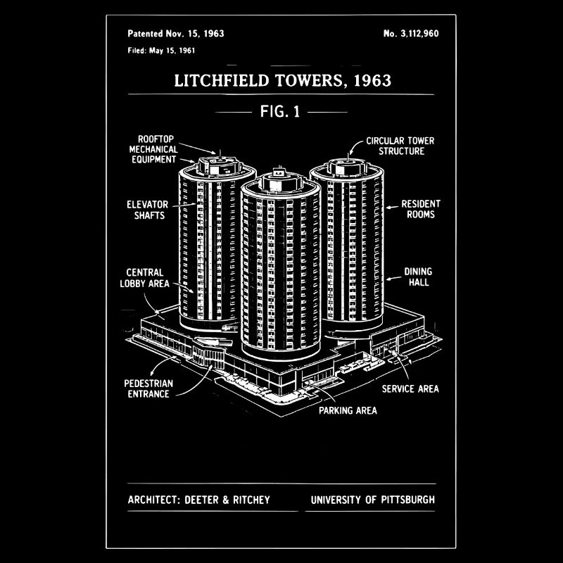 Plans de la Litchfield Towers Skyline