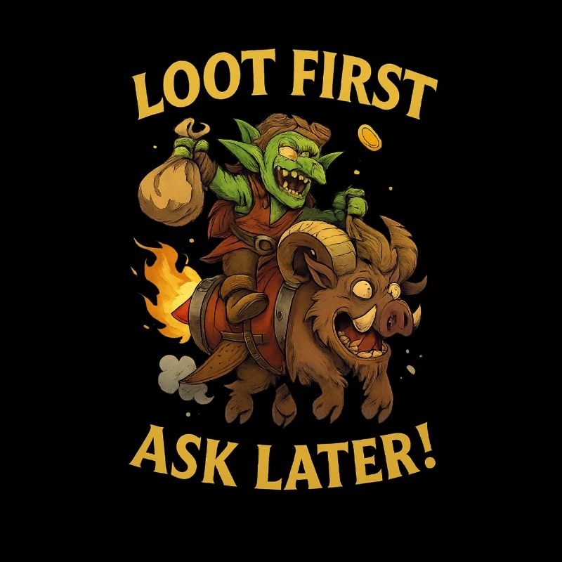 Loot First, Ask Later