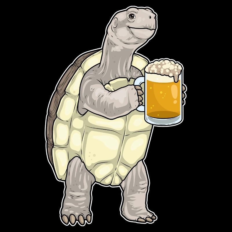 Schildkröte Bier