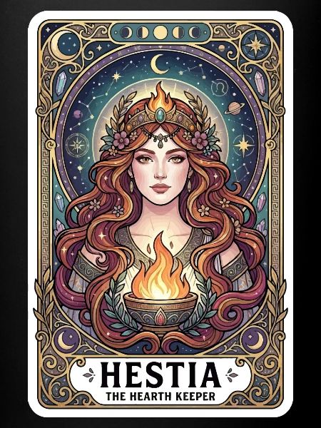 Carte de tarot Hestia