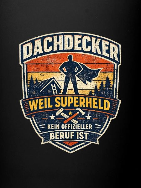 Dachdecker Superheld
