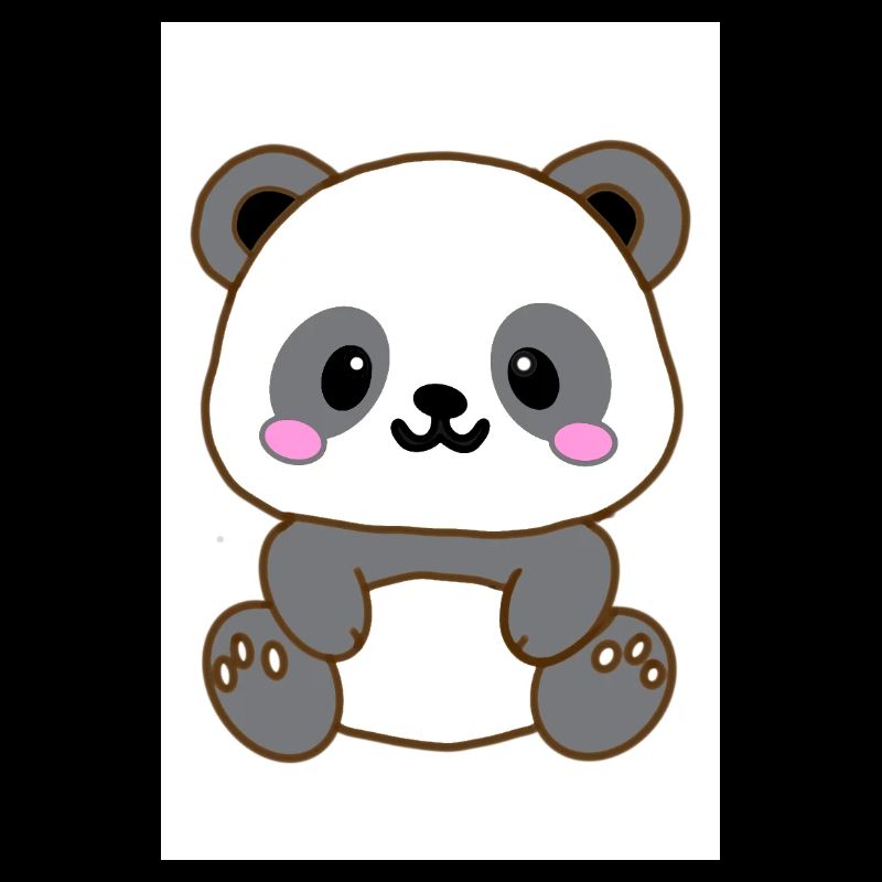 Panda kawaï 