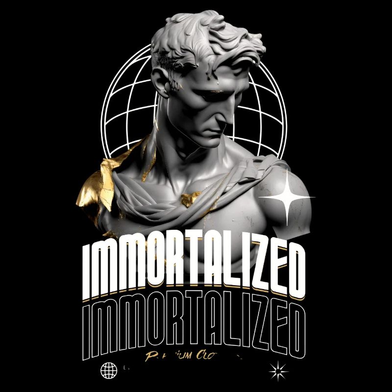 Immortalized Sculpture Globe