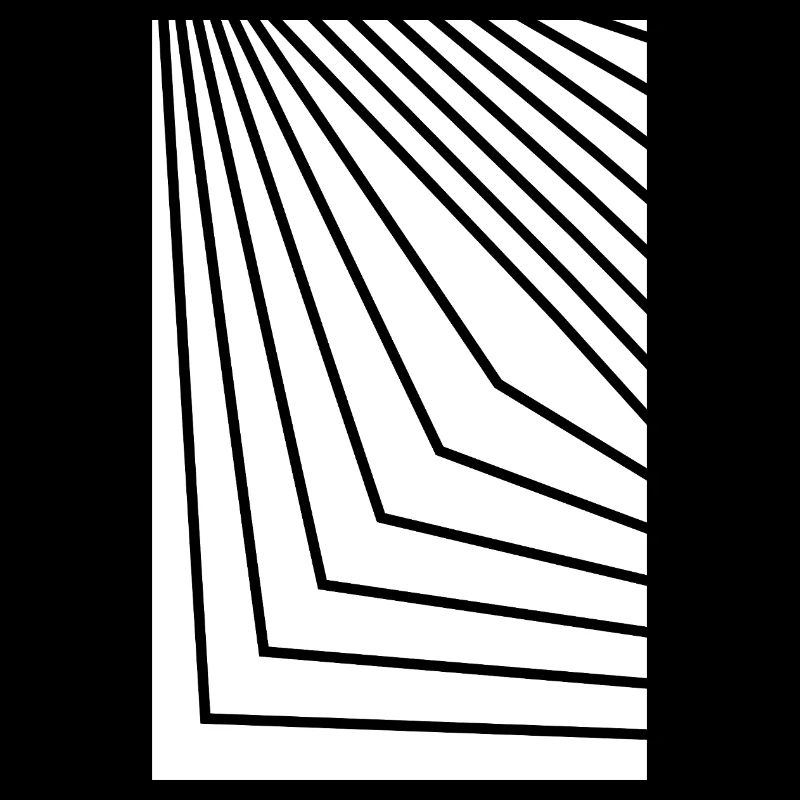 Angular Concentric Lines