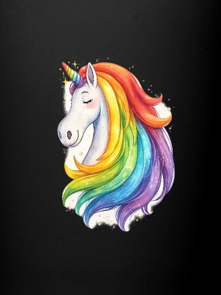 Regenbogen-Einhorn-Geist-Tiergeschenk