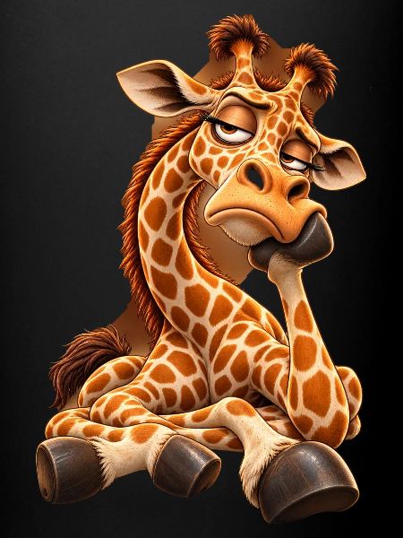 Schlafmütze Giraffencharme