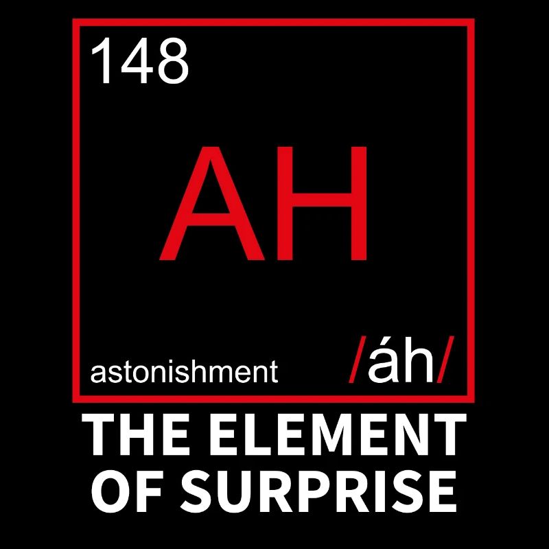 Élément chimique pour la surprise - Surprise