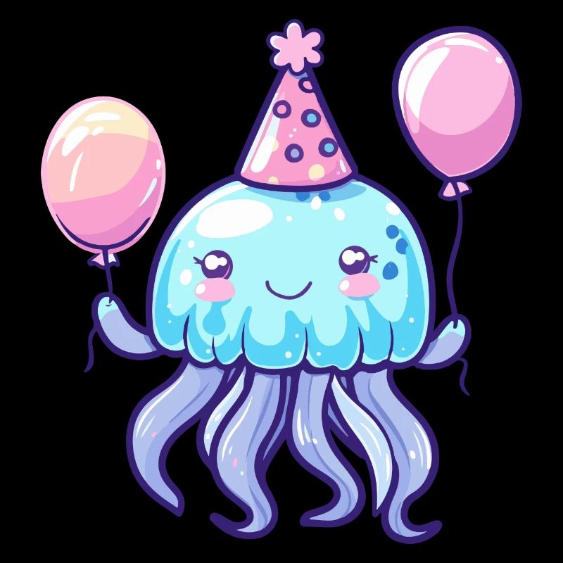 Méduse Anniversaire Bébé