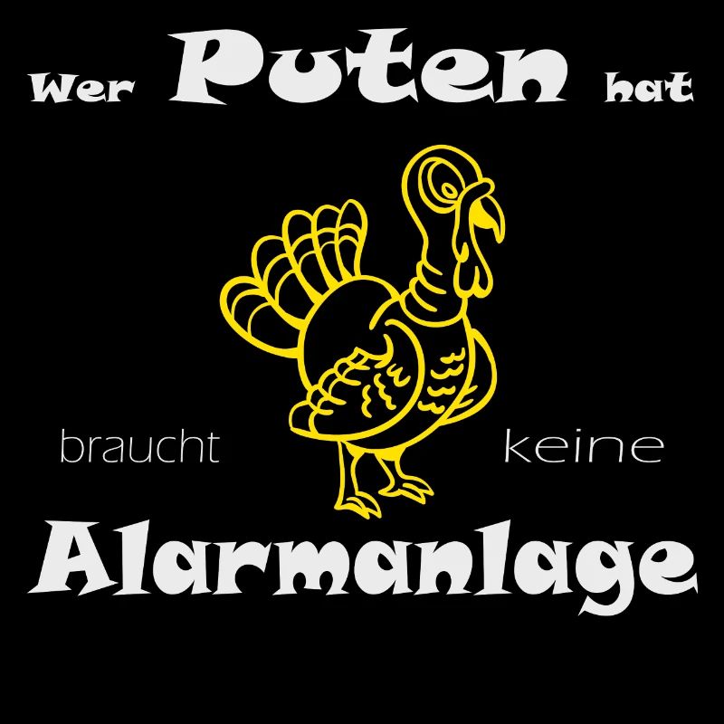 Alarmanlage Puten Truthahn