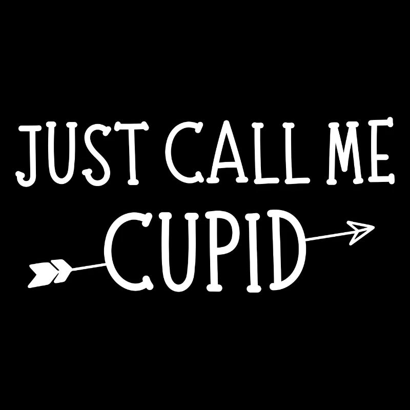 Valentines drôles, il suffit de m’appeler Cupidon Jeu de mots