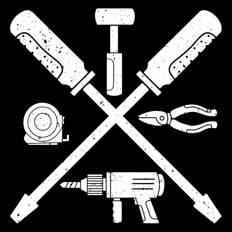 Vintage Construction Site Tool Hammer Artisan