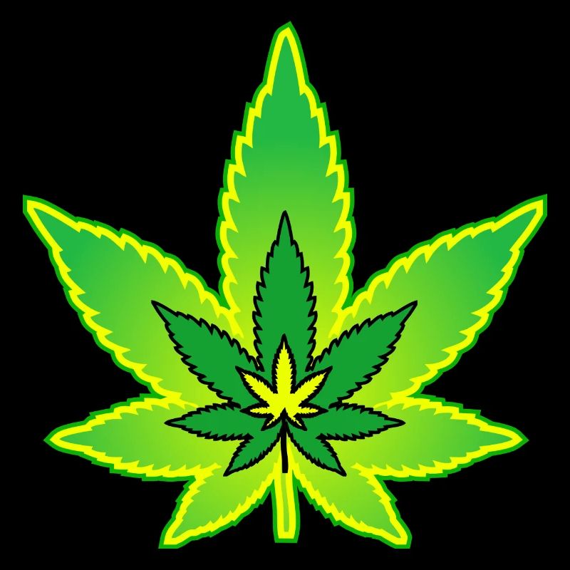 Cannabisblatt - Hanfblatt - Marihuana