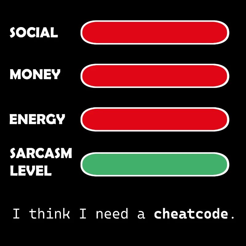 I think I need a cheatcode.