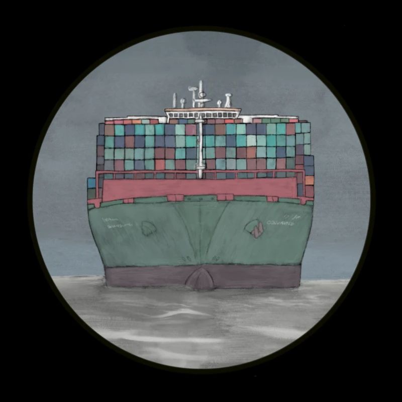 container ship