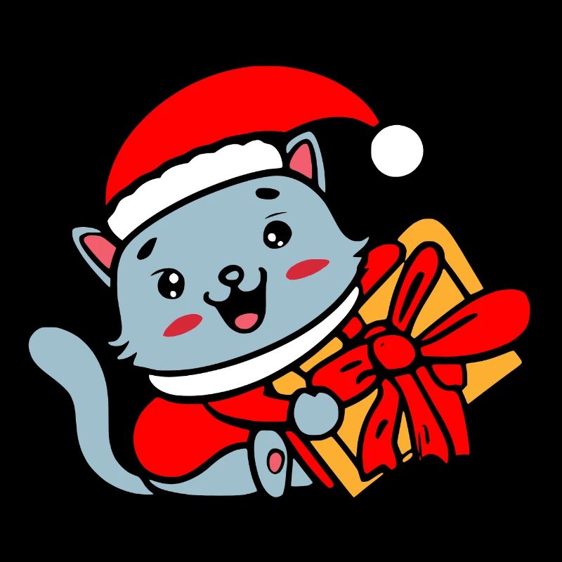 Chat de Noël