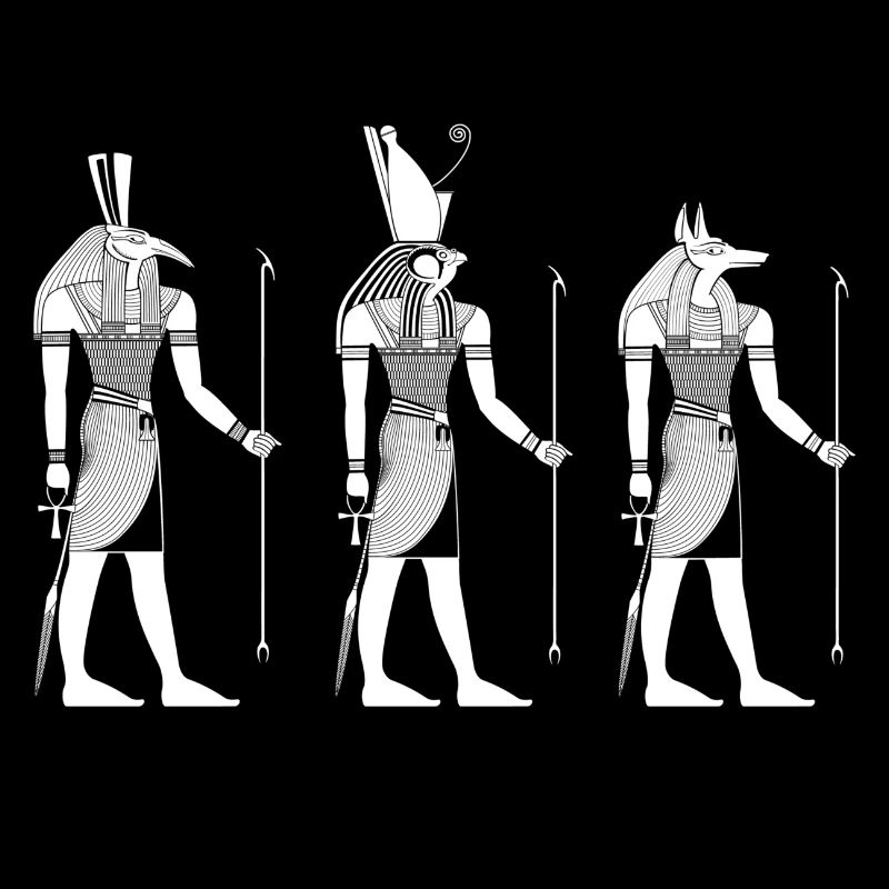 Pharaon Égypte Anubis