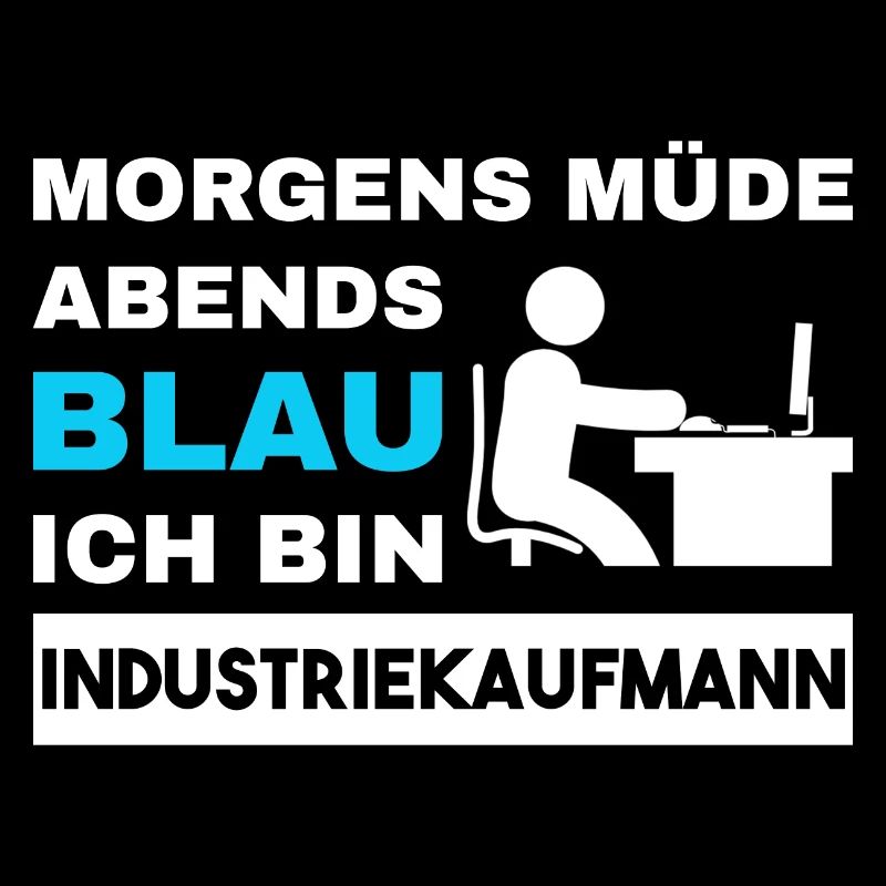 Morgens Müde Abends Blau Industriekaufmann