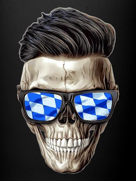 Bavarian skull