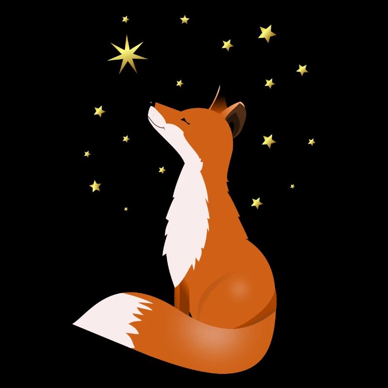Fox in the night