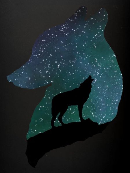 Night wolf