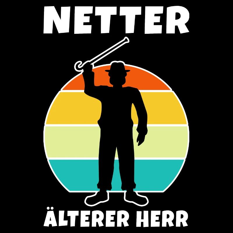 Netter ältere Herr