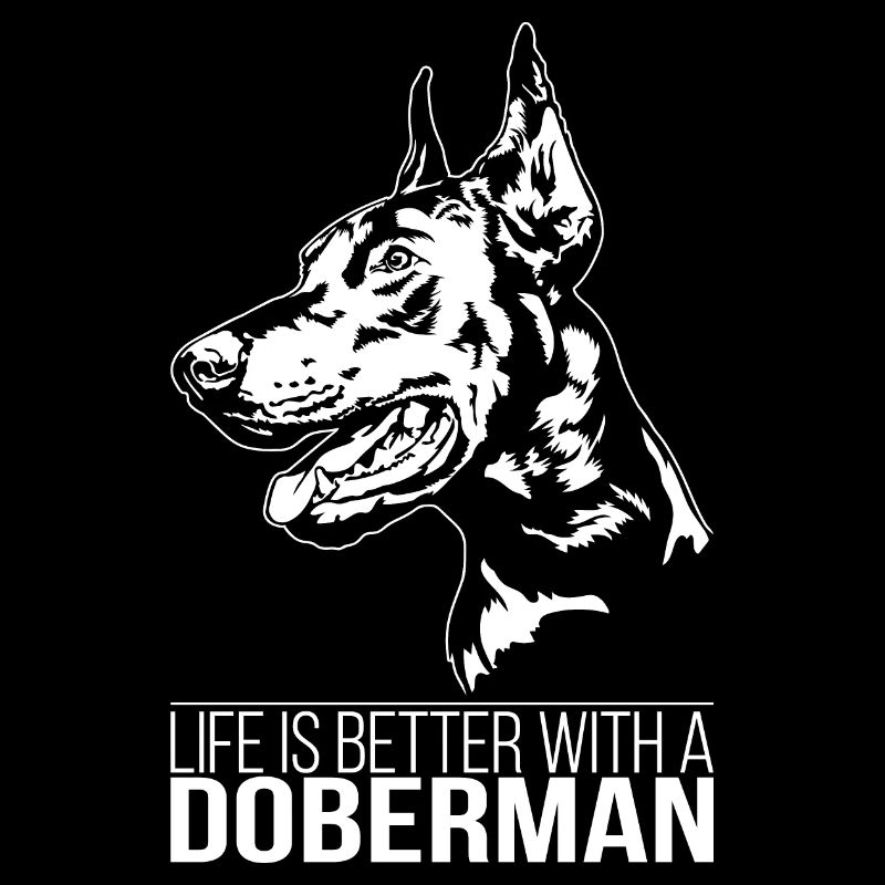 La vie de doberman est meilleure Chiens Wilsigns