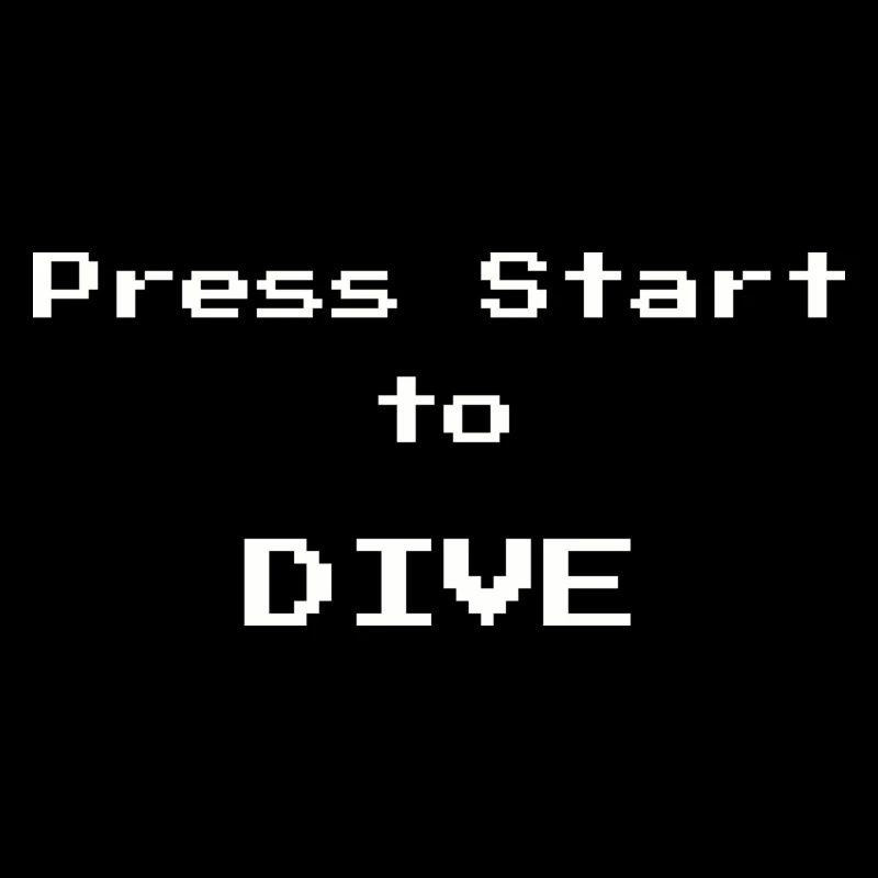 🐠 "Press Start to dive" Shirt 🐠