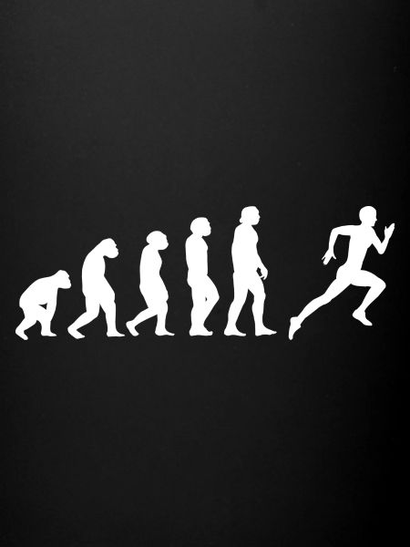 Evolution Marathonläufer