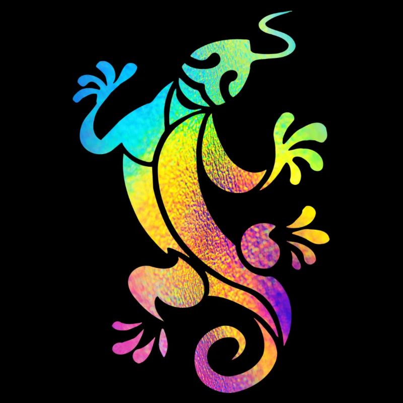 Mehrfarbiger Salamander
