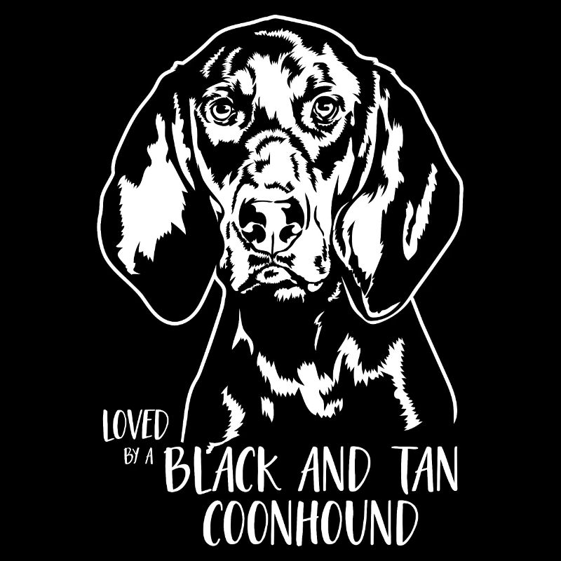 Aimé par un Coonhound noir et feu Dogs Wilsigns