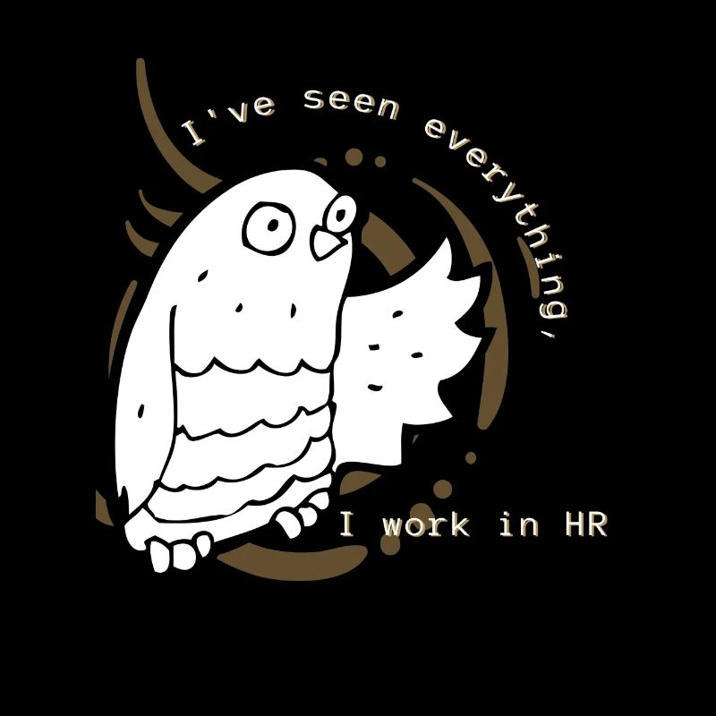 Owl brown - I work in HR