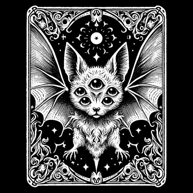Fledermaus 6 Augen Tarot