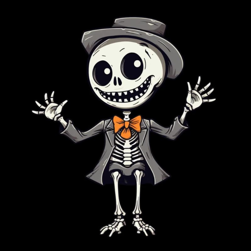 Halloween Skelett