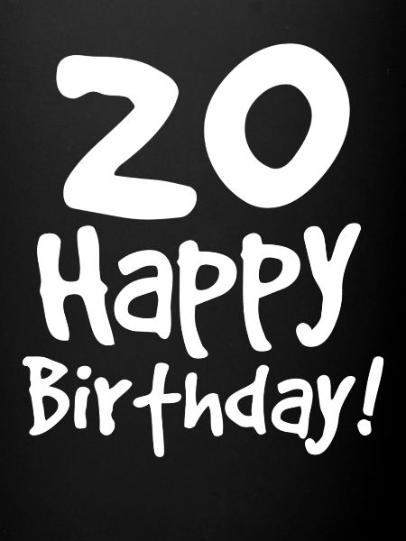 20th birthday