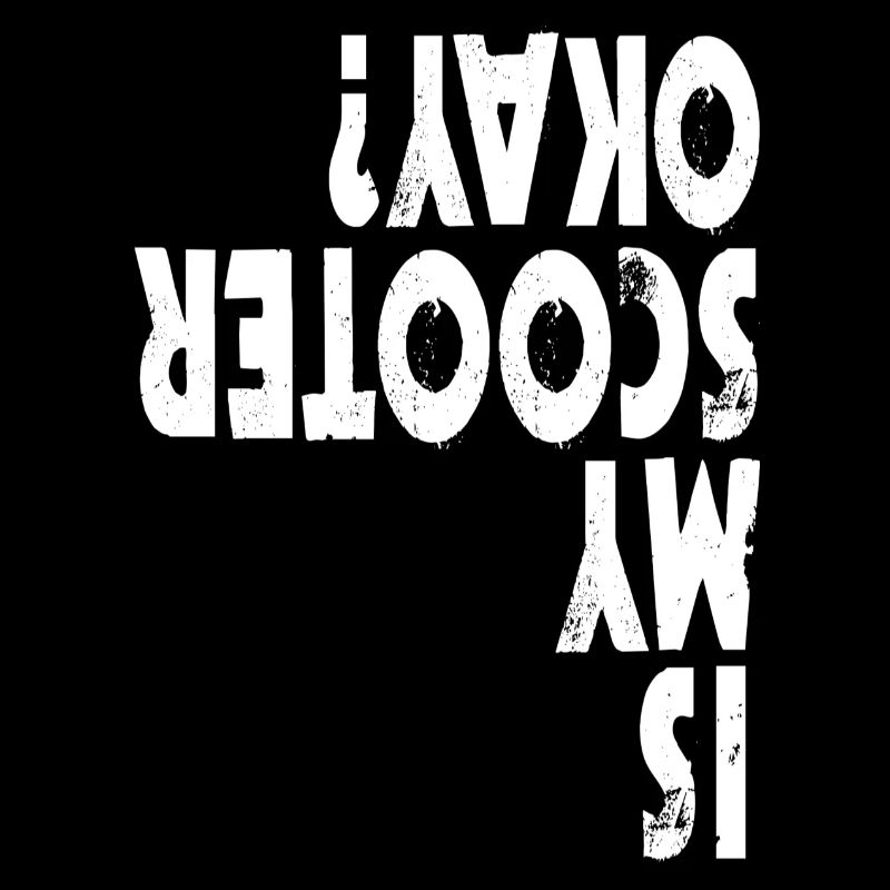 Scooter Roller Stunt Tretroller Spruch Geschenk